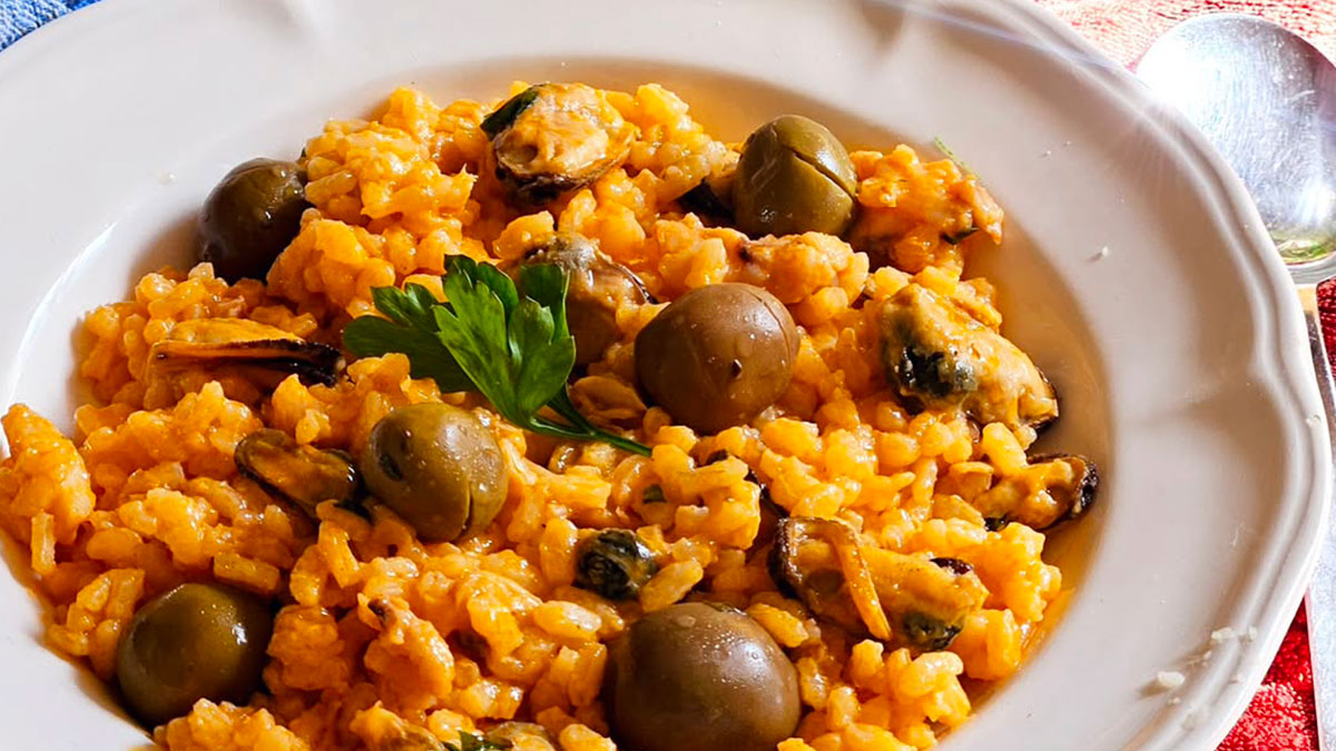 Risotto cozze e olive - Lo shop delle olive da tavola by Ficacci